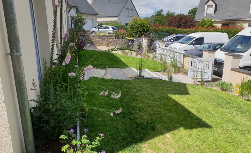 Aménagement d'entrée de maison