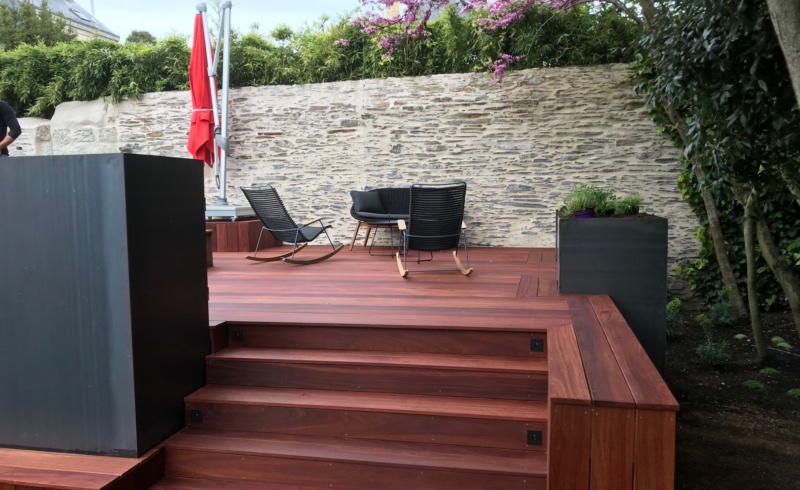 Bacs en acier corten