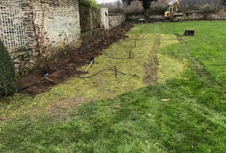 Création de massif - Délimitation de la zone