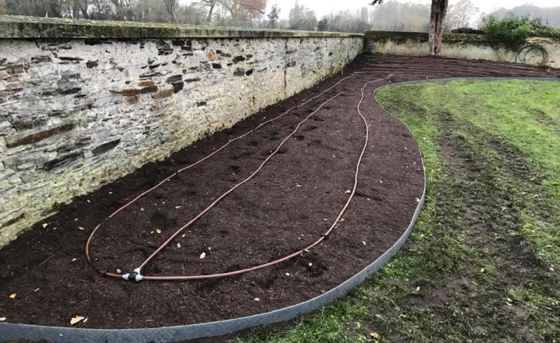 Création massif paysagiste Angers 49